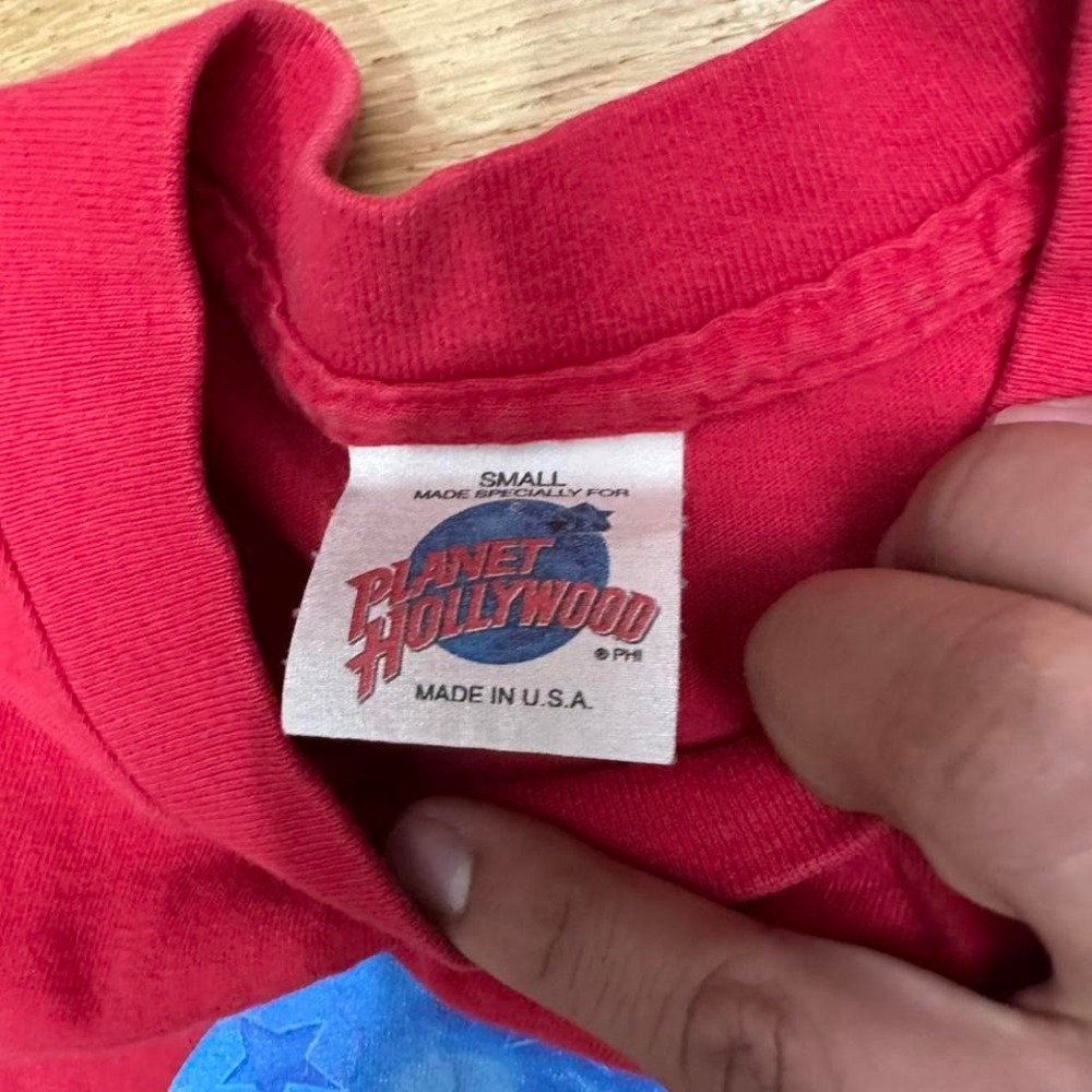 Vintage 90s Planet Hollywood Disney Tee‎ - Picture 4 of 4